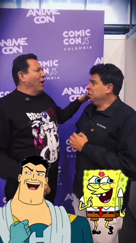 Bob y Capitanazo 😂😂😂 Mi encuentro con el gran @El Emperador del doblaje 