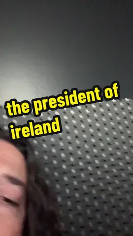 CLARIFYING: I LIKE THE IRISH PRESIDENT LOL I ADMIRE HIM AND HIS POLICIES. THIS IS INTENDED TO BE LIGHTHEARTED JOKING.         the president of ireland looks exactly like the president of ireland #ireland #irish 