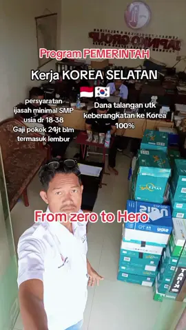 *BISMILLAH; JAPINKO GROUP* ◆ *Alur Program Pemerintah Skema G to G Korea; Belajar bahasa Korea, ujian Bahasa Korea, Medikal/ Pengecekan Kesehatan, Paspor, Surat izin Orang Tua/ Istri/ Suami, Sending Data/ Dokumen, menunggu SLC/ Kontrak Kerja, Pemberangkatan.* ◆ *PERSYARATAN UMUM :* 1. KTP 2. KK 3. AKTE KELAHIRAN 4. IJAZAH terakhir *(MINIMAL SMP/PAKET B)*  5. TB Putra min 150 cm, TB Putri min 147 cm 6. *Usia Minimal 18 sampai 39 th.*  ◆ *PERSYARATAN KHUSUS :* 1. Sehat jasmani dan rohani 2. Tidak memiliki penyakit kronis seperti Hepatitis, TBC, HIV dan AIDS 3. Tidak buta warna total/parsial (mata minus bisa proses) 4. Bertindik dan bertato bisa proses 5. Tidak memiliki cacat jari atau amputasi 6. Tidak sedang dicekal untuk bepergian ke luar negeri *Selain yang tertera di atas, bisa mengikuti proses G to G Korea.* ◆ *Gaji pokok 24jt, jika lembur bisa mencapai 40-45jt/ bulan.* ◆ *Kontrak kerja, bisa 1-4 tahun lebih 10 bulan dan perpanjang bisa sampai 10 tahun.* ◆ *Biaya yang dibayarkan ke pihak LPK dan harus dikeluarkan sendiri oleh siswa/i adalah sebagai berikut :* 1. Biaya Pendaftaran : 250.000 [gratis seragam LPK] 2. Biaya Pendidikan : 5.000.000 *Biaya Pendidikan bisa dibayarkan 3 kali [rentang waktu 1 bulan pertahap] :* 1. Tahap I Rp. 2.000.000 2. Tahap II Rp. 1.500.000 3. Tahap III Rp. 1.500.000 *Jika tahap I & II dibayar lunas, maka akan mendapatkan cashback/ potongan sebesar Rp. 250.000, jika semua tahap dibayar lunas, maka akan mendapatkan cashback/ potongan sebesar Rp. 500.000* ◆ *Gratis Biaya; Pemantapan, Pengayaan Kosakata, Try Out PBT/CBT/UBT, Bimbingan Test Skill, Wawancara, Sending data dan Pendampingan sampai berhasil berangkat ke Korea Selatan.* ◆ *Pendidikan Bahasa Korea selama 3 -5 bulan, garansi sampai lulus, jika gagal bisa mengulang gratis [saat ini baru tersedia kelas offline].* ◆ *Waktu Pembelajaran/ KBM, senin-jumat, hari besar libur. Kelas Reguler pukul 08:00-16:00, Kelas Malam pukul 19:00-21:30.* ◆ *Ketentuan seragam KBM :* *1. Senin pakaian Hitam Putih* *2. Selasa pakaian Seragam LPK.* *3. Rabu pakaian Batik.* *4. Kamis pakaian Seragam LPK.* *5. Baju Muslim (buat jumatan) khusus putri, minimal jilbab warna hitam.* ◆ *Proses; terhitung dari setelah lulus ujian EPS-TOPIK [bahasa Korea], medikal dan sending data, bisa 2 bulan, 3, 4, 5 dan seterusnya, karena beda orang beda rezekinya.* ◆ *Berikut rincian biaya pemberangkatan C-PMI Korea Selatan Skema G to G atau Program Pemerintah :*  1. MCU atau medical check up : Rp. 850.000. 2. Preliminary Education atau OPP. 3. Pembayaran biaya Visa dan KVAC Rp. 1.164.000. 4. BPJS Ketenagakerjaan : Rp. 494.500. 5. Psikotes : Rp. 125.000. 6. Tiket Pesawat Jakarta-Seoul : Rp. 7.250.000. *Total : Rp. 9.883.500.* 7. Uang saku  (untuk ditukar uang won)  Rp. 5.000.000  *Grand tōtal : Rp. 14.883.500.* ◆ *Biaya kebutuhan Pemberangkatan tersebut di atas, bisa kami bantu atau dana talangan berikut uang sakunya tanpa melibatkan pihak ketiga atau pihak B#NK [tanpa riba] dan dibayarkan atau dikembalikan setelah berhasil bekerja di Korea, berlaku untuk seluruh NKRI.* ◆ *Tidak ada potong gaji, bagi siswa yang akan menggunakan dana talangan, harus ada jaminan minimal BPKB sepeda motor.* ◆ *Job; manufaktur/pabrik/industri/PT/kilang, Perikanan dan shipbuilding/pembuatan kapal dan pengelasan.* ◆ *Kantor Cabang hanya ada di beberapa Kabupaten di Provinsi Jawa Tengah.* ◆ *Siswa dari luar Kota diharuskan belajar di JAPINKO PUSAT, kami siapkan asrama/mess gratis, makan biaya sendiri, untuk siswi harus kost 300k/bulan.* *LPK JAPINKO GROUP* Kantor Pusat d/a. Panggang 02/05 No. 33 Ds. Gumiwang Kec. Purwanegara Kab. Banjarnegara Prov. Jawa Tengah 53482.#fyp #fypシ #pmikorea🇮🇩♡🇰🇷 #gtogkoreaselatan🇲🇨🇰🇷 #tiktok 