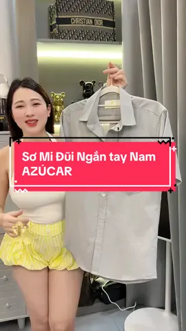 Sơ Mi Đũi Ngắn tay Nam AZÚCAR #xuhuong #cohuyentaphoa 