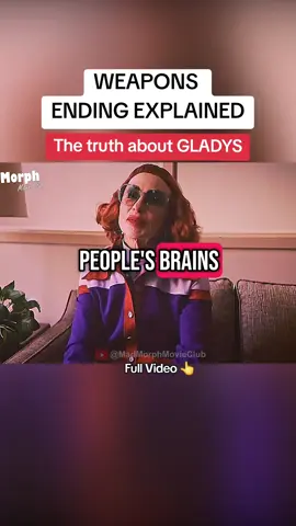 The truth about Gladys in Weapons ending explained, who or what is GLADYS? Full Ending explained and movie spoilers on MadMorph Movie Club. Is Gladys a witch? A Parasite? Or something else? Here's what I think. Weapons ending, Weapons theories, did you know? New horror movie, scary story time
