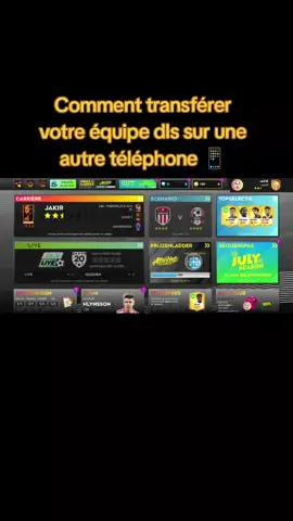 Comment transférer votre équipe dls sur une autre téléphone #dls #dls25 #foryou #foryoupage #videoviral #game #dream 