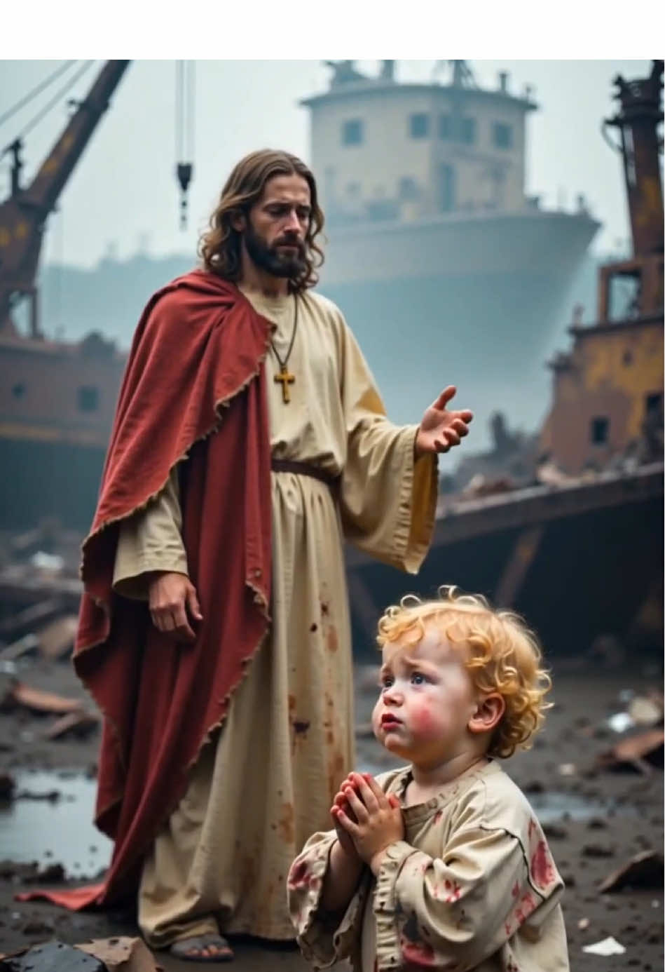 #sad #baby #jesus #babyvioce #jesusloveyou #sing