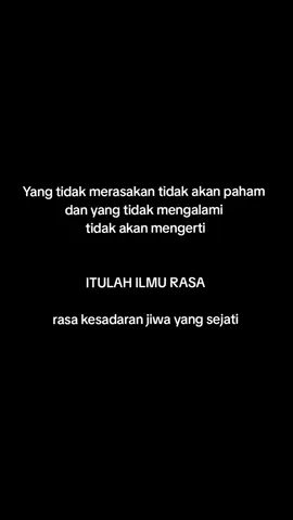 dari sekian banyak jalan yang dilalui di alam semesta ini hanya satu yang menyatukan yaitu 