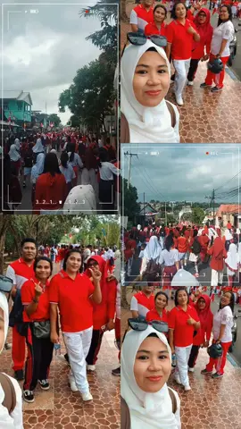 Kirab Merah Putih Kota Tual