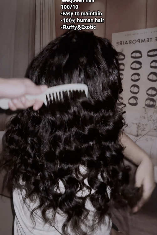If you don’t want to cup up your nice long bundles get you some beach 🏖️ #foryou #bundles #Wequeen #hairstyle #humanhair #wequeenhair #fpy #curlyhairstyles #BlackTikTok #blackgirlmagic 