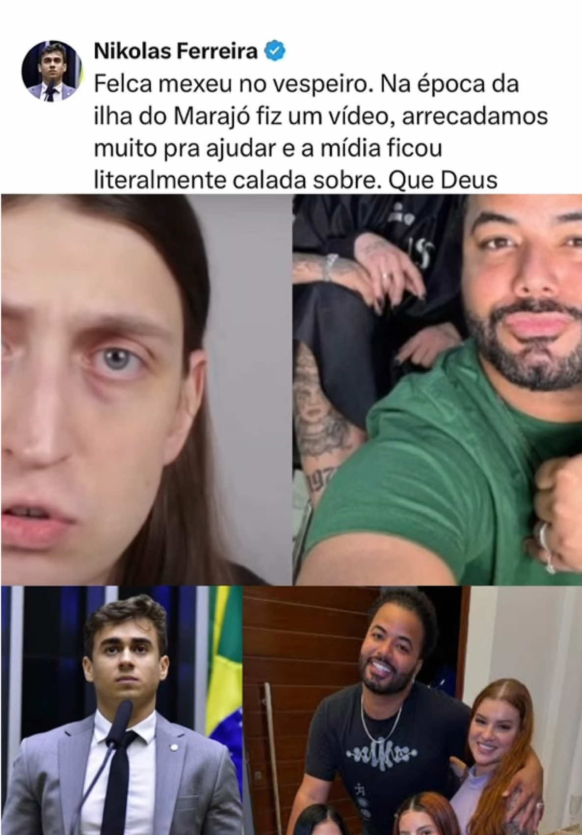 #CapCut  Entenda polêmica entre Felca e Hytalo Santos após denúncia de exploração de menores na internet. #felca  #nikolasferreira  #hitalosantos  #felcaedit 