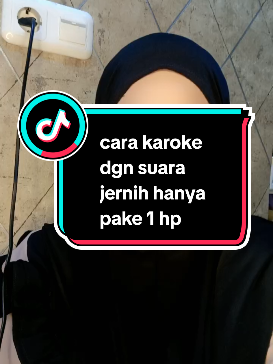 cara karoke ditiktok dgn suara jernih pake 1 hp #tutorial #karoeke #suarajernih #1hp #edukasi 