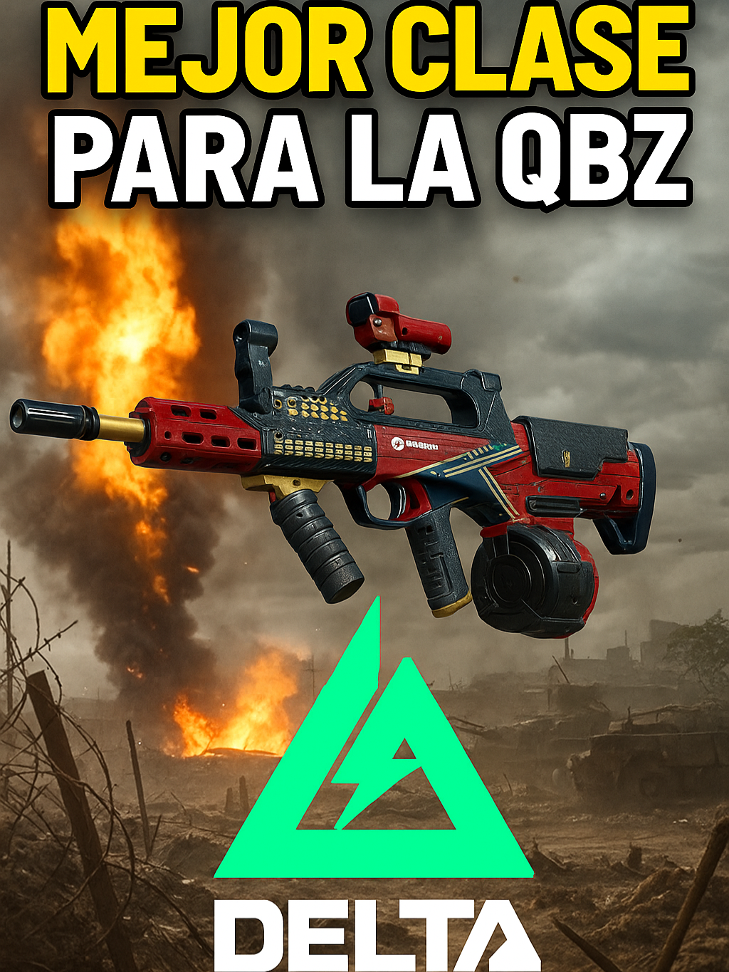 LA MEJOR CLASE PARA LA QBZ🔥|| DELTA FORCE💚 #deltaforce #deltaforcemobile #fps #gaming#foryoupage CLASE: Fusil de asalto QBZ-95-1-Conflicto Bélico-6H6A988067FMKEI1B7KD1