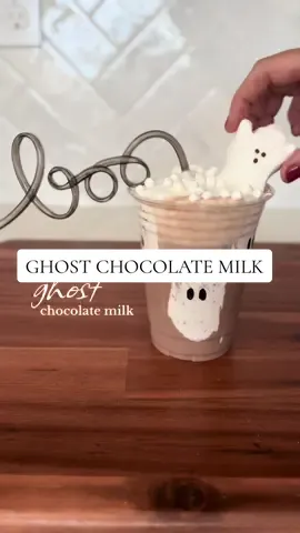 Whipping up the coziest ghost chocolate milk with a swirl of marshmallow fluff 👻🍫☁️ Perfect for chilly nights and spooky sips ✨ #GhostChocolateMilk #MarshmallowMagic #CozyVibes #FallTreats #SpookySips #FYP #HalloweenAtHome #sahm #wfhm #momlife #HalloweenTreats #augtober #spookyseason 