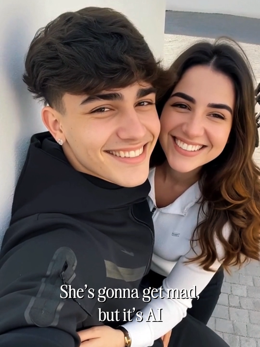 Are you brave enough to try this PRO template and see who gets mad? 😂💔 Use the template and tag whoever you want to make jealous. #FakeGirlfriend #GirlfriendFilter #aiuniverse #veka_plantillas #CapCut 