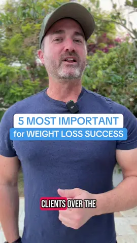 The 5 MOST IMPORTANT components to Weight Loss Success.  don’t overcomplicated. If you know, you could use the one on help and Accountability, let’s get started at www.johnschaeferhealth.com. No contracts, just guaranteed results – literally. #weightlossforbeginners #weightlossover40 #fatlossforbeginners #johnschaeferhealth #easyweightloss  