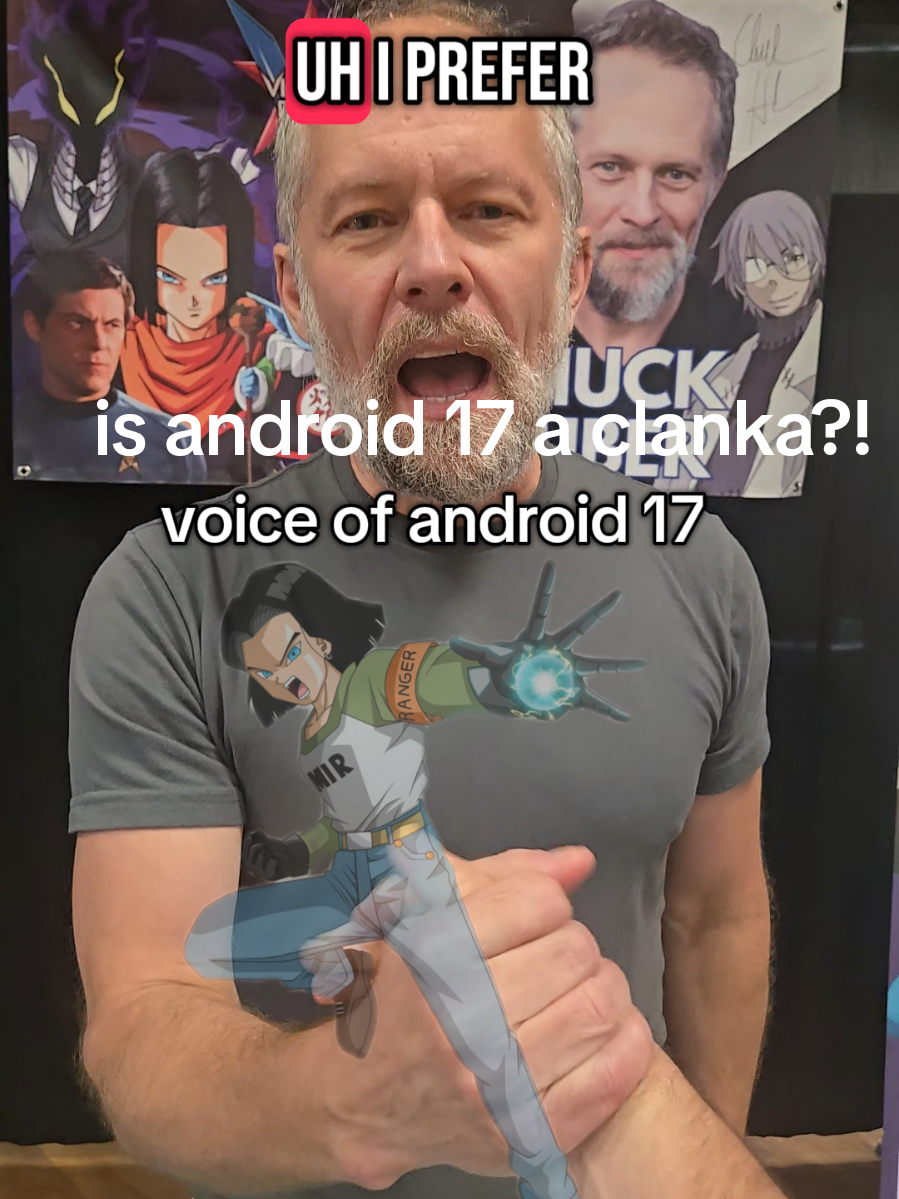 victoria fan fest was a wish come true when I'm meeting chuck huber, the voice of android seventeen. we discuss clankers vs wirebacks, and other words for robots and AI. #clanka  #dragonballsuper #dragonball #android17 
