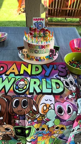 A super cute Dandy’s World themed birthday party for my 10-year-old! 🌈 Themed food, and Ichor drink station and an escape room style games where they had to find cassette tapes and capsules hidden like Easter eggs all around the house! It was a great party theme for the Dandy World fans. ❤️🧡💛💚🩵💙💜 #DandysWorld #DandysWorldParty #RobloxBirthday #RobloxPartyIdeas #EscapeRoomParty #BirthdayPartyTheme #dandysworldsprout #dandysworldvee #dandysworldcosmo #dandysworldfanart 