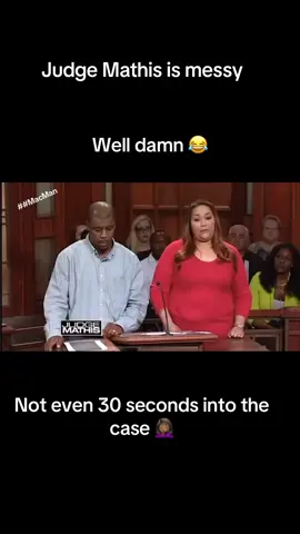 Judge Mathis be like...#JudgeMathis #CourtTv #MacMan 