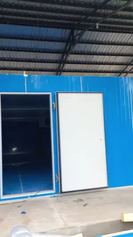 Pemasangan mesin dalam  #coldstorage #coldstoragebandung #pendinginruangan 