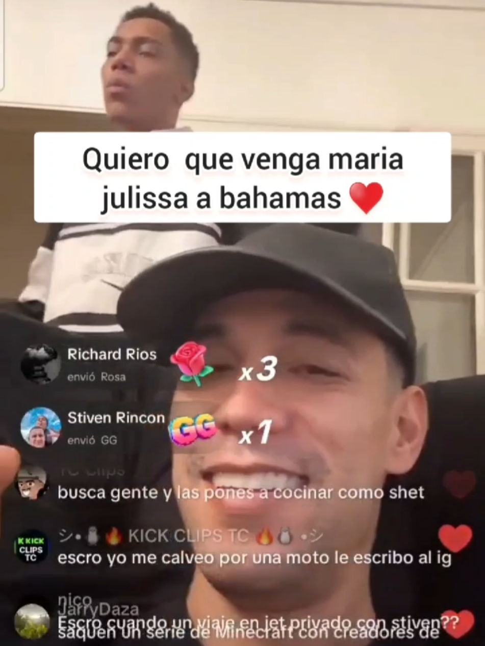 el lider esta muy feliz ♥#mrstiven #mariajulissa #juanferlamata #bahamas #aventuras #amor #clips #feliz 