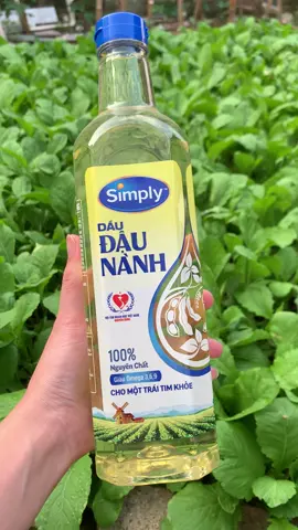 #daudaulanhsimply dầu đậu lành simply 1l nguyên chất 