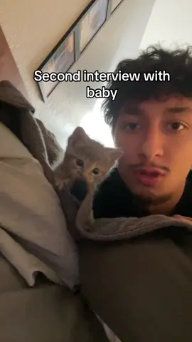 #baby #woman #kitten 