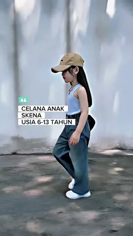 Membalas @Sherina celana jeans kulot anak perempuan - outfit skena #celanajeansanakcewek #celanaskena #outfitanakcewek 