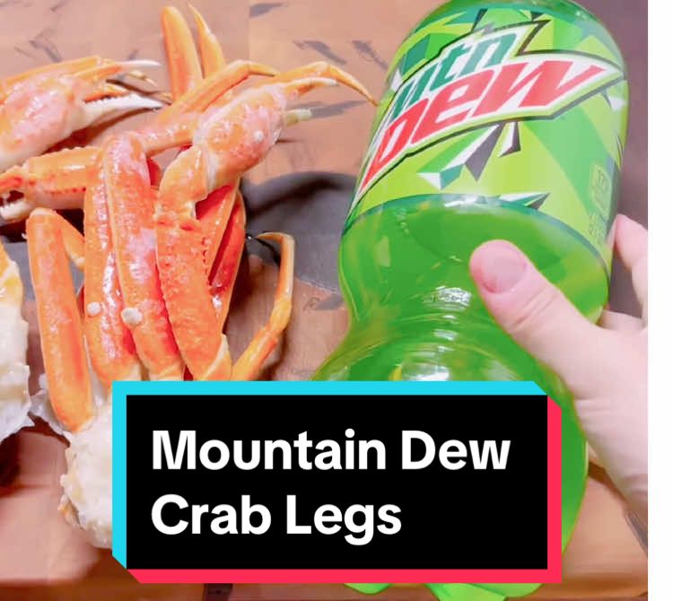 Mountain Dew Crab Legs #ordinarysausage #ordinarysausagefan #ordinarysausage_channels #mountaindew #crablegs #mountaindewcrablegs 