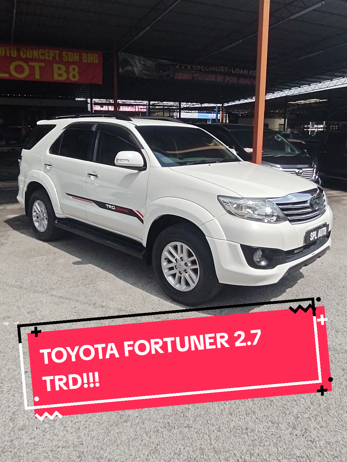 TOYOTA FORTUNER TRD 2.7 2013 PINJAMAN PENUH  CONDITION 8.5/10 ABANG LOONG 0192271136 #fullloan #selangor #kualalumpurmalaysia #fyp #viral 