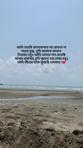 আমি হেরেছি ভালোবাসায় নয়! ছাড়তে না পারার যুদ্ধে, তুমি আমাকে আঘাত দিয়েছো,তবুও আমি তোমার নাম রেখেছি আমার প্রার্থনায়,তুমি অচেনা হয়ে গেছো তবুও আমি ভীড়ের মাঝে খুঁজেছি তোমাকে ❤️‍🩹🥹 #bdtiktokofficial #mujahid_manik #foryoupage #views #bangladesh #