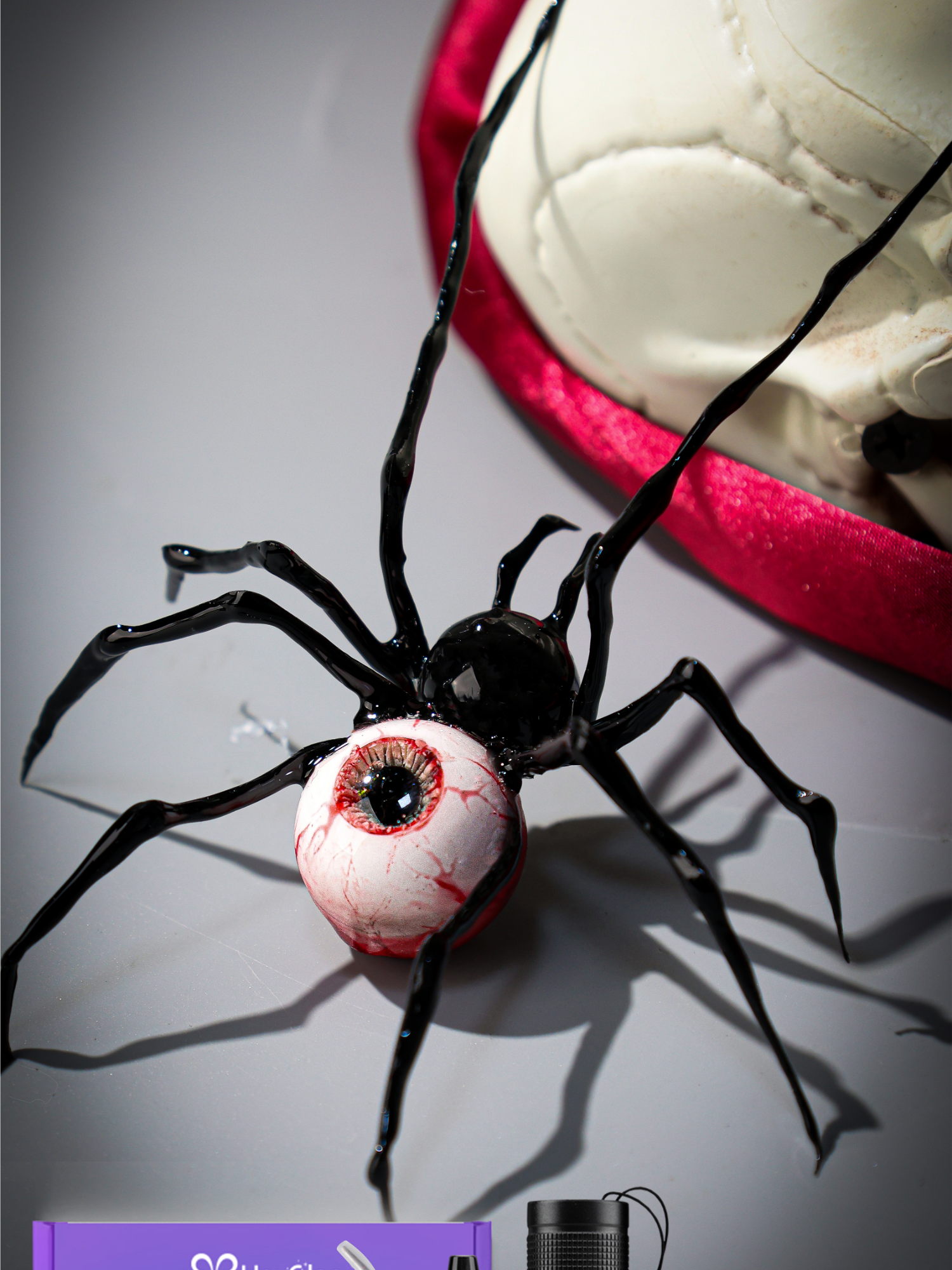Is it art… or a nightmare? 👁️🕷️ Resin meets spider, eye meets spider — more thrilling than a horror movie. Would you dare keep it in your room? Comment “Celebrate Halloween with HeyClear” to get the full tutorial & materials list! #ResinArt #HandmadeJewelry #CreepyCrafts #EyeballSpider #Halloween #HeyClear
