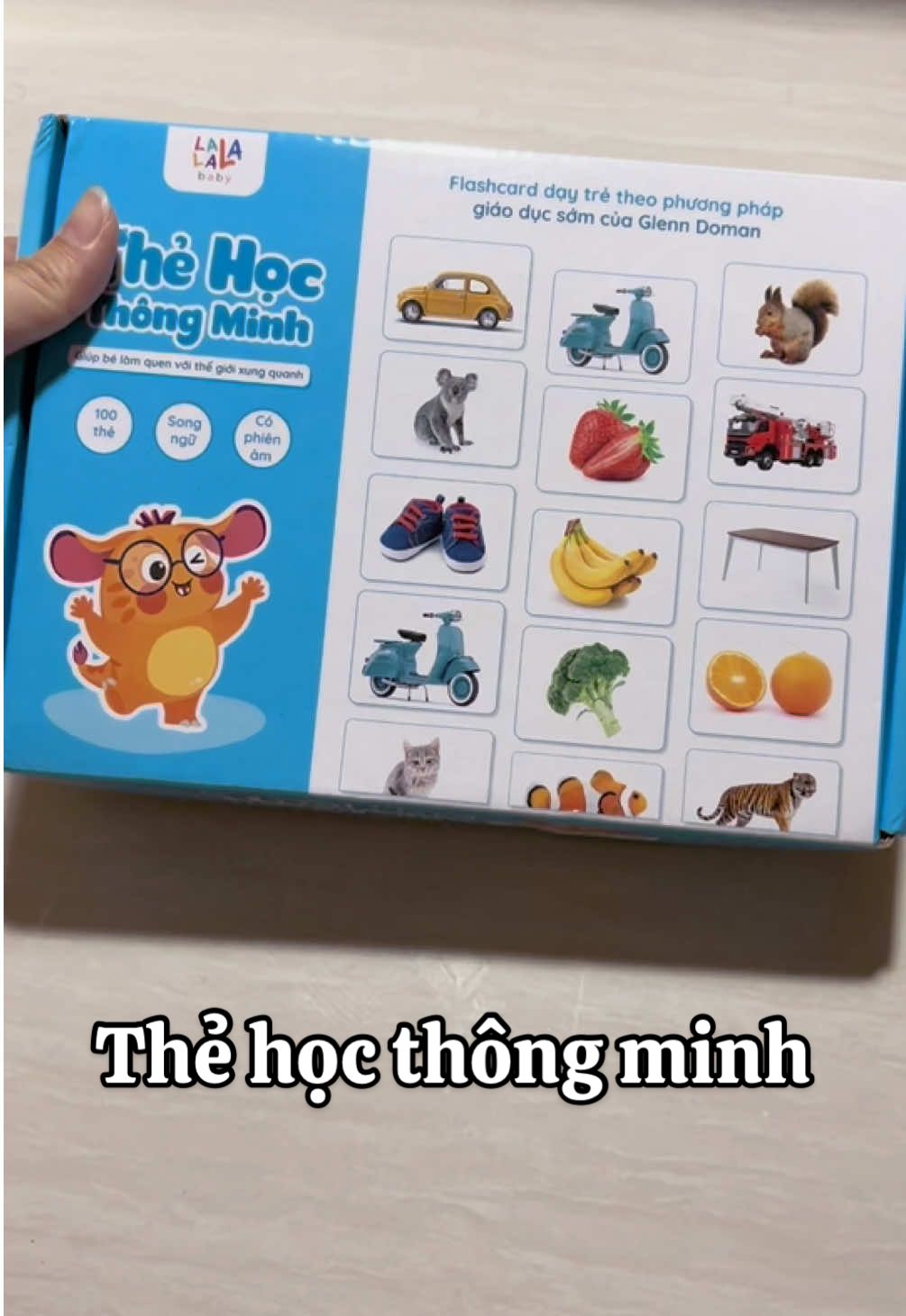 Mn tham khảo thẻ này cho bé đi ạ, khám phá thế giời trong tầm tay của con lun #thehocthongminh #thehocthongminhchobe #lalalababy 