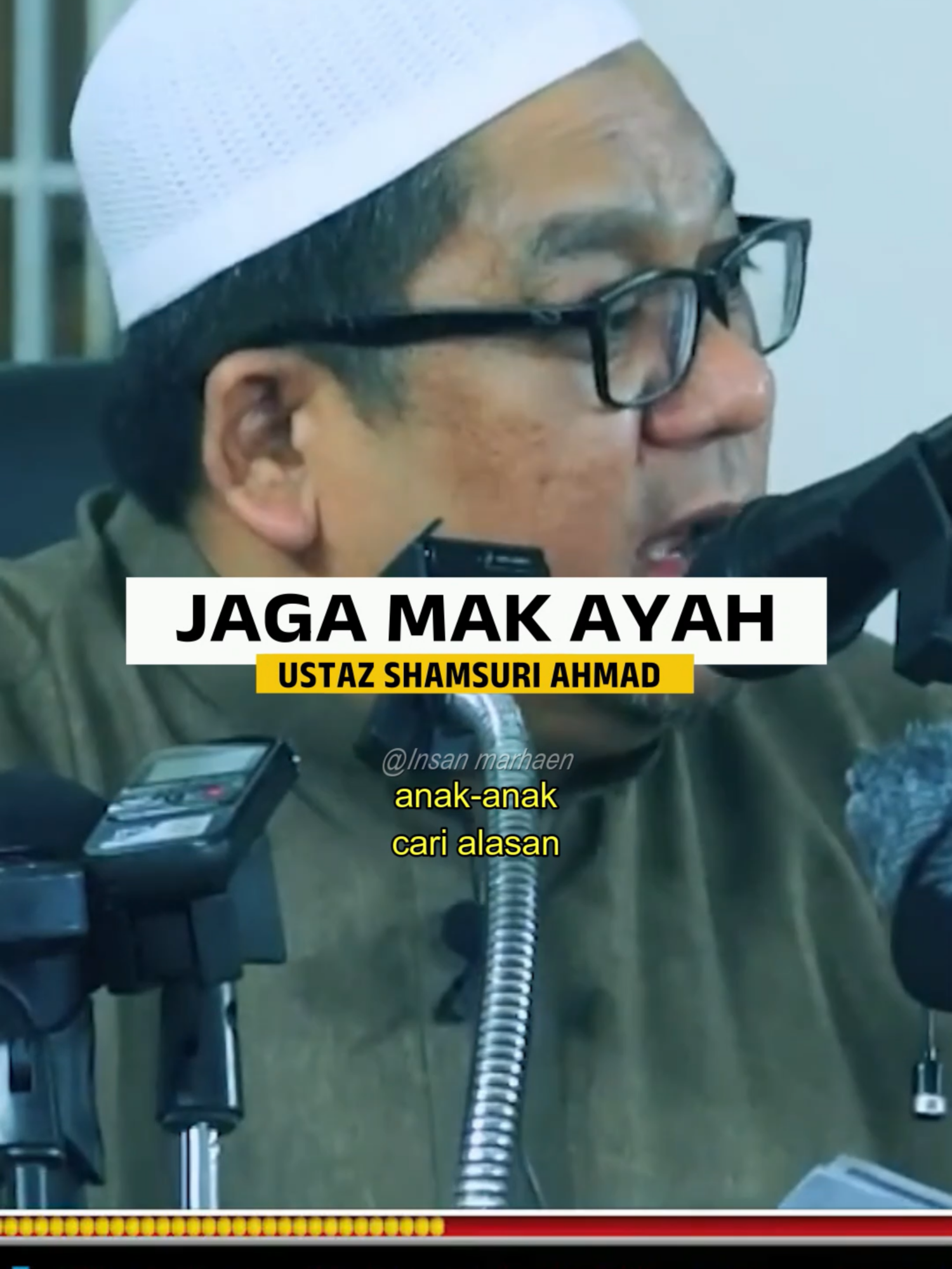 Takmau jaga mak ayah #ustazshamsuriahmad #insanmarhaen #makayah #syurga #fyp