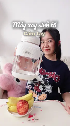 Nhà có cái máy xay sinh tố này thì muốn uống sinh tố lúc nào cũng được luôn #ngocminreview #LearnOnTikTok #mayxaysinhto #mayxaysinhtomini #gilux 