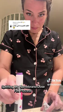 Replying to @Nouf💸🔱 #munjaro#مونجارو ##Munjarojurney #split_dose 