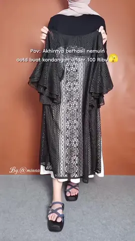 buruan cek keranjang kuning✨🖤 #outfitkondangan #outerbrukat #ootdinspo #fyp 