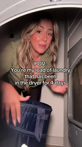 “I have nothing to wear”. Yeah, empty out your dryer and put your clothes away! 🫩😂 #relatable 