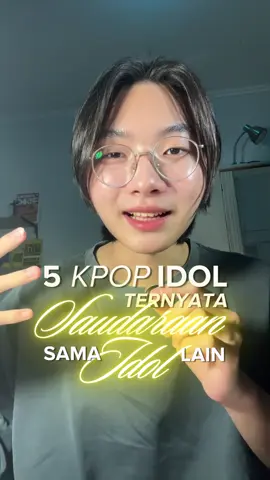 Gimana ya rasanya saudaraan sama idol 🤔💭
