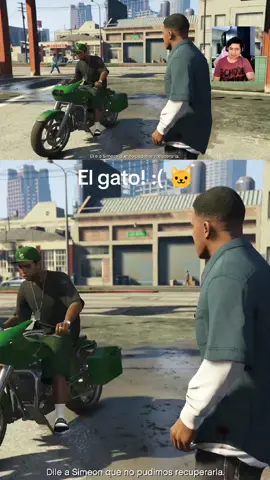 Pobre gato 😺 :( #gta5 