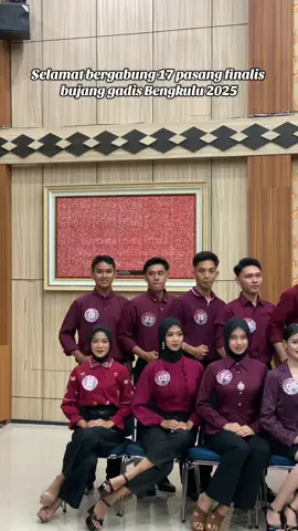 Hasil seleksi 17 pasangan finalis dari 9 kabupaten dan 1 kota di provinsi Bengkulu 🏙️ #PBGB2025 #bujanggadisbengkulu #fyppp #bengkulupride 