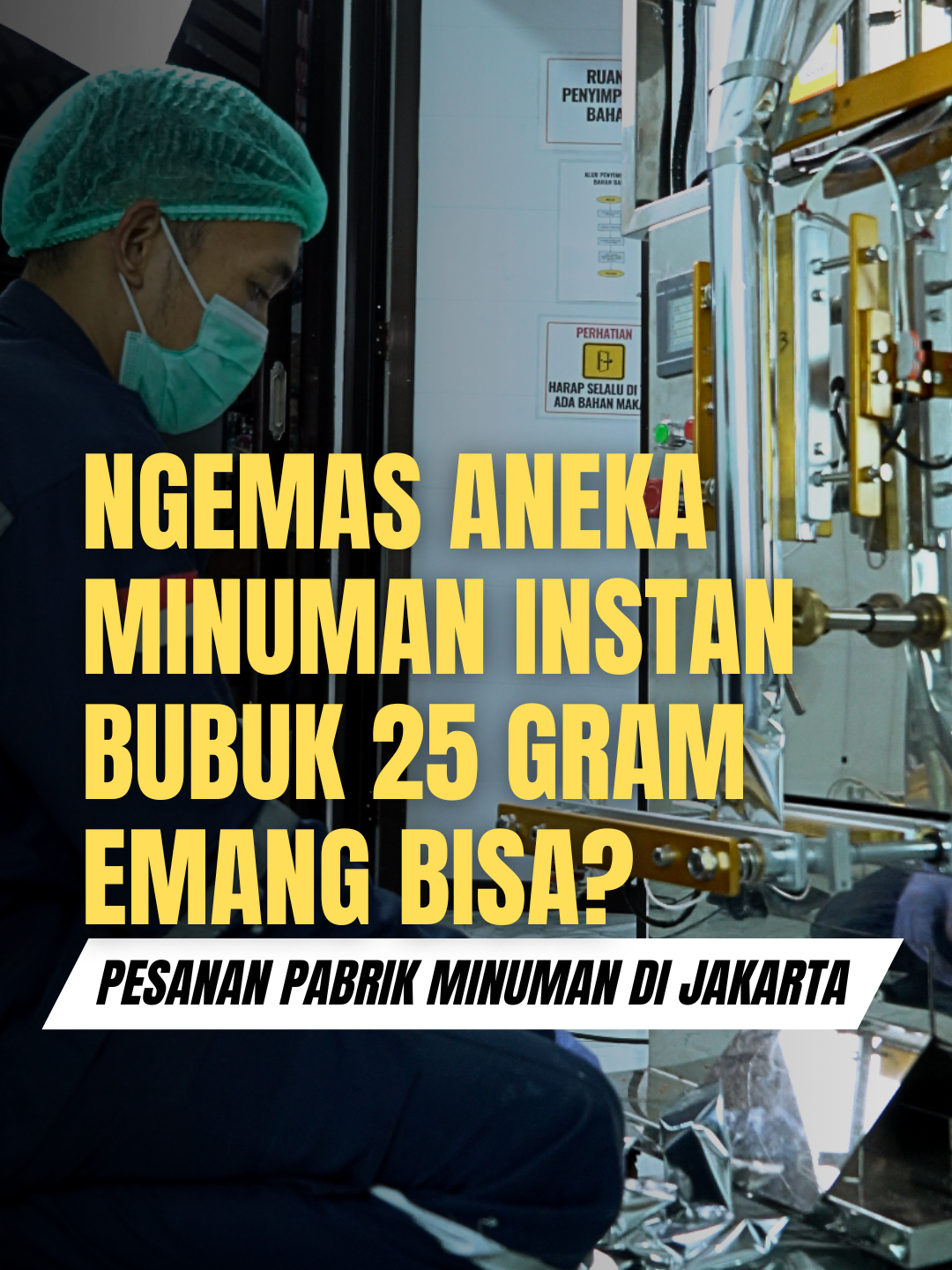 Ngemas Aneka Minuman Instan Bubuk 25 gram Emang Bisa? Pesanan Pabrik Minuman di Jakarta. . Buat yang pengen konsultasi mesin pengemas dan kemasannya bisa datang langsung atau hubungi marketing di bawah ini. ___________________ 📌Office & Showroom: Jl. Kapten Haryadi, Gondangan, Sardonoharjo, Ngaglik, Kabupaten Sleman, Daerah Istimewa Yogyakarta 55581 ☎ Whatsapp : 0857-0029-3940 💻 Website: www.dikemas.com . #mesinpengemas #mesinpengemasbubuk #mesinkemasminuman #mesinbungkusminumanbubuk #mesinpackingminumanbubuk #dikemasrumahkemasan