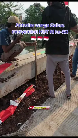 Warga Antusias menyambut HUT RI ke-80🇲🇨🇲🇨#ti̇ktok #kaligabus #pengecoranjalan #pelebaranjalan #dedimulyadi #bekasi #kaligabusbekasi #jalangabusraya #bupatibekasi #adekoswarakunang #gubernurjawabarat 