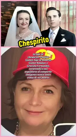 Hija de chespirito compartió fotos de sus padres #memories #chespirito #paulinagomez #gracielabeltran #elchavodel8 