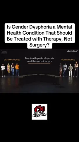 Is gender dysphoria something that therapy alone can fix, or is surgery the answer? This debate is heating up everywhere—what do YOU think? Drop your honest opinions below and let’s get real about what healing really looks like. 🔥 #GenderDysphoria #TherapyVsSurgery #realtalk #transition #transgender #lgbt #trending #viral #clipzsupreme #viralclipz #jubilee #jubileereaction #tiktok 