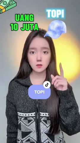 #pov kamu harus memilih topi atau uang .. 