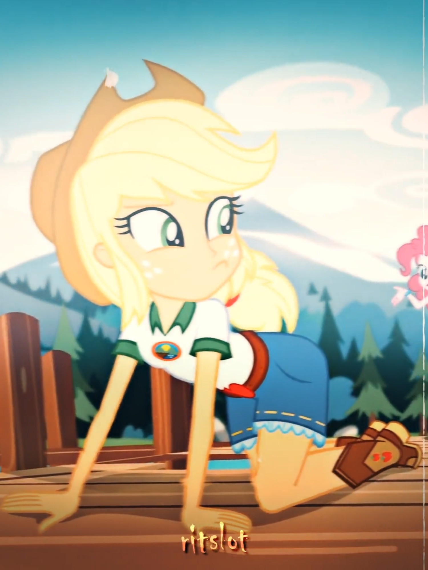 #mlpedit #mlpfandom #mylittlepony #applejackmlp #applejackedit #applejack #eg #equestriagirls