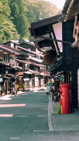 Narai-juku(Nagano) / 奈良井宿 Naraijuku in Nagano Prefecture, where old Japanese townscapes remain intact☺️✨ Please follow 👉@japan_walker_    Please Share 🥰🙏✨ #japan #長野 #奈良井宿 #anime　#naraijuku      