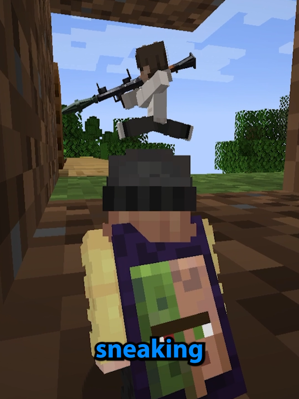 Minecraft Mini Hide And Seek #Minecraft #minecraftmemes 