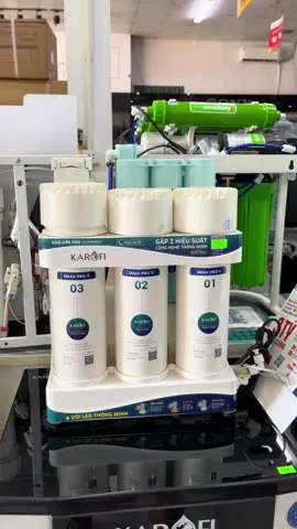 Máy lọc nước RO Karofi cao cấp để gầm tủ bếp, chuẩn dòng uống nước trực tiếp,bảo hành 3 năm tại nhà#maylocnuoc #maylocnuoccaocap #maylocnuocro #maylocro #maylocnuocamtubep #thietbinhabep #nhamoi #nuoctinhkhiet 
