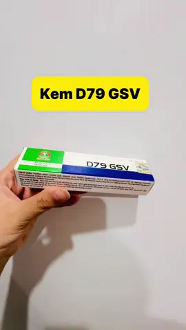 Kem D79 gsv giảm mụn , thâm nám dày sừng nang lông#d79gsv #daysungnanglong #thammun #skincare 