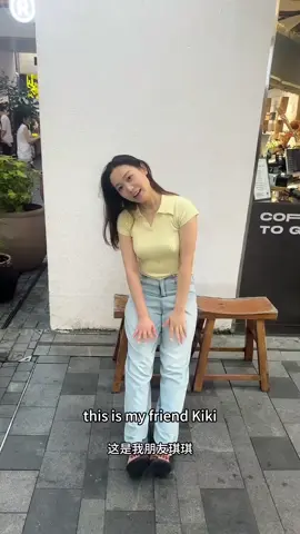 This is my friend kiki, and I want to find a true love for her through tiktok.🤣#single 