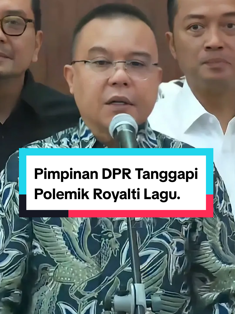 Polemik Royalti Lagu, Pimpinan DPR desak perbaikan agar tidak memberatkan Pelaku Usaha.  #aksinyatadasco #dondasco #sufmidasco #fyp #royalty 