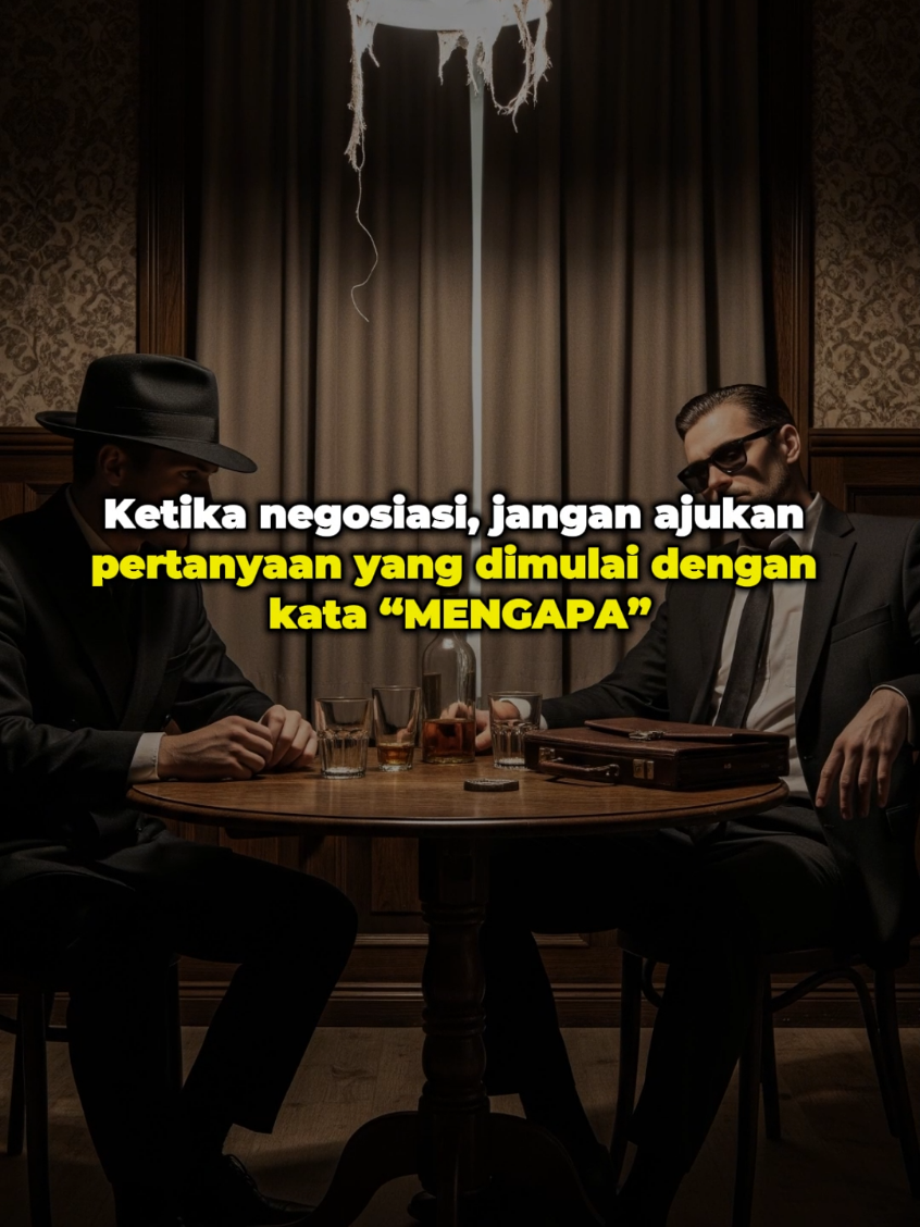 Negosiasi bukan soal adu argumen, tapi soal memengaruhi orang lain untuk memutuskan apa yang anda inginkan Pelajari strategi negosiasi ala FBI dari Chris Voss di buku Never Split the Difference. Klik logo keranjang sekarang sebelum kehabisan! #Negosiasi #ChrisVoss #NeverSplitTheDifference #TipsNegosiasi #SkillNegosiasi 